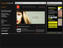 Tablet Screenshot of inspiredbrands.com
